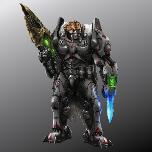 Warpath Universe Blaine in Peacekeeper Armour